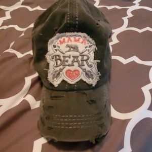 Distressed Mama Bear hat